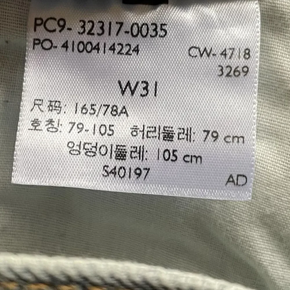 LEVI’S Cut Off Denim Shorts Blue 28 - Picture 4 of 4